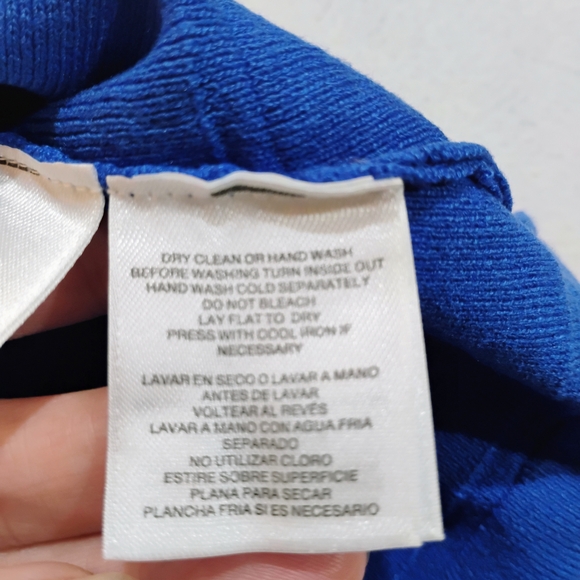 Anne Klein Royal Blue Sleeveless Top - Picture 5 of 8